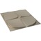 Ekena Millwork 19 5/8in. W x 19 5/8in. H Franklin EnduraWall Decorative 3D Wall Panel Covers 2.67 Sq. Ft. WP20X20FRCSV - alternate 3
